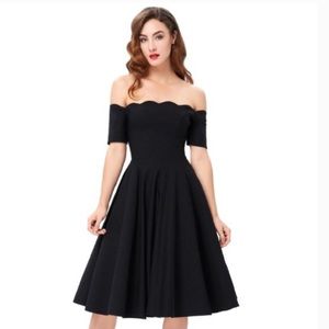 Belle Poque Sz M Off The Shoulder dress